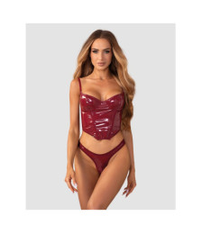 Redya Corset et string rouge